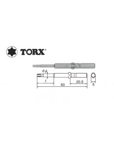Bit TORX T de Precizie...