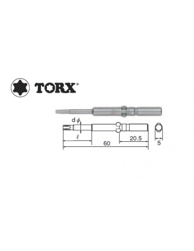 TORX T Bit for Precision Screw for...