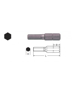 H Insert Bits for 5/16” HEX...